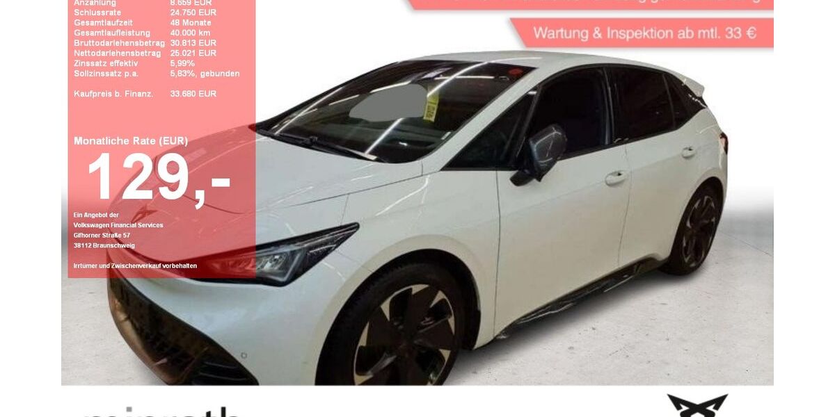 Cupra Born 18.918 km 32.930 &euro; Moers-Hülsdonk 47441