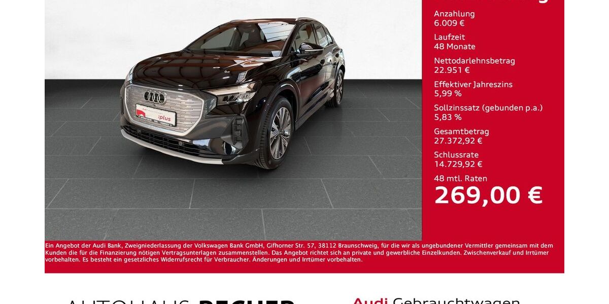 Audi Q4 e-tron 90.216 km 28.960 &euro; Wesel 46485