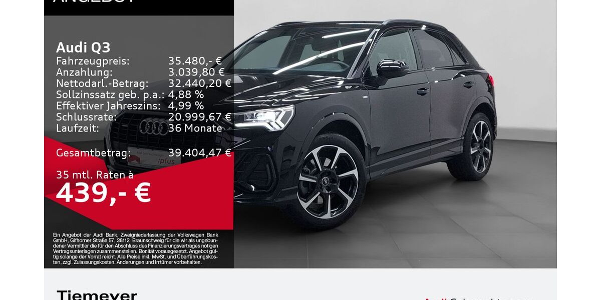 Audi Q3 59.114 km 34.980 &euro; Bochum 44809