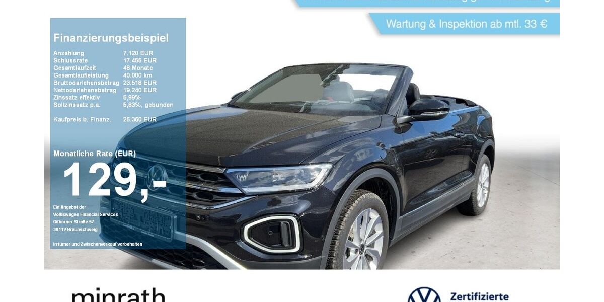 VW T-Roc 10.708 km 25.360 &euro; Moers 47441