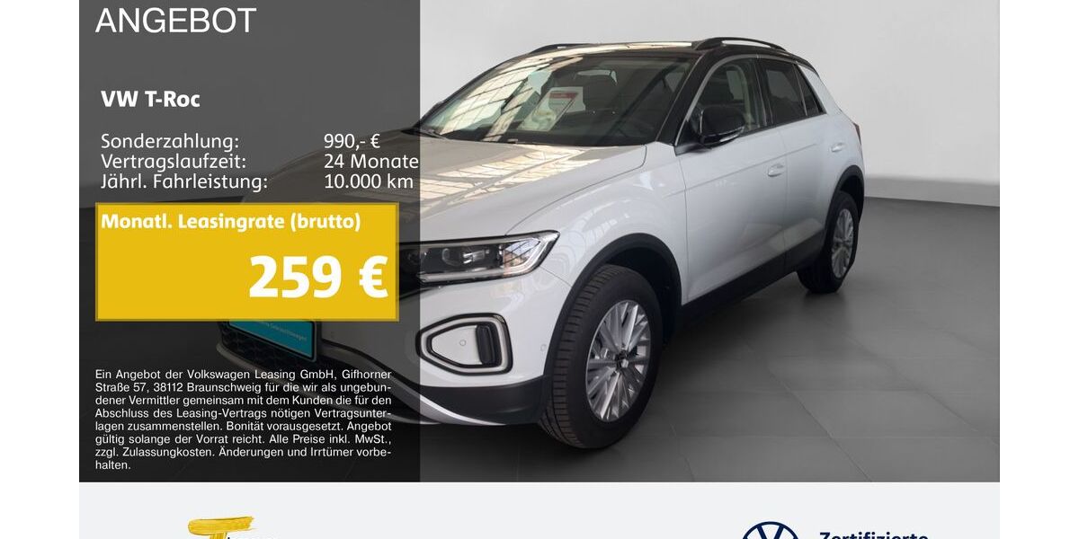 VW T-Roc 7.791 km 28.620 &euro; Gelsenkirchen 45888