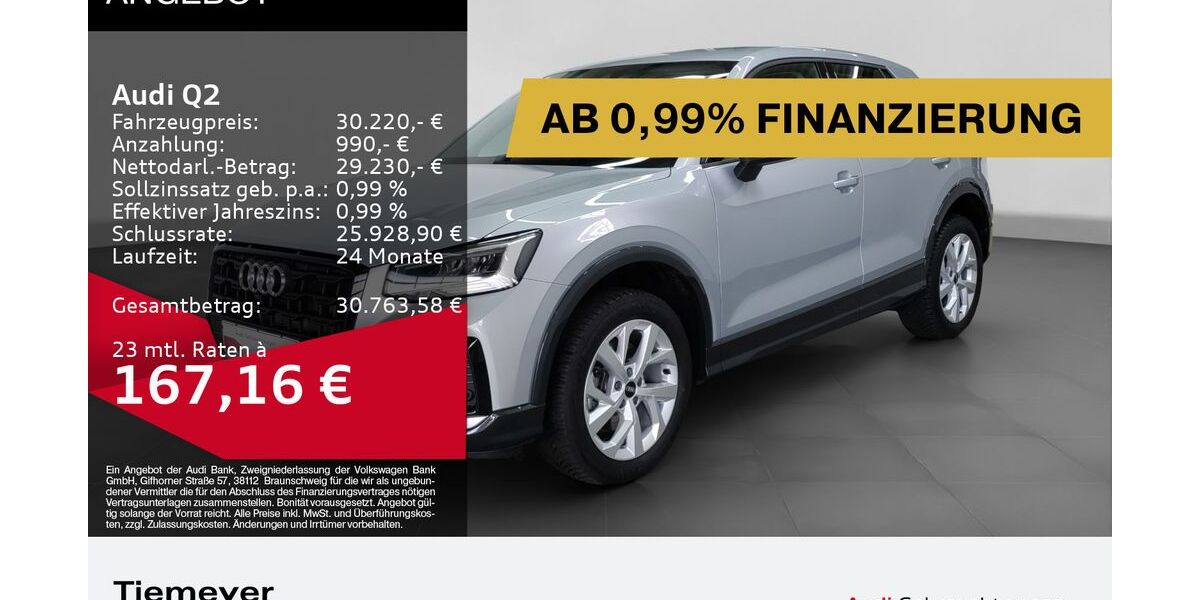 Audi Q2 25.109 km 27.250 &euro; Bochum 44809