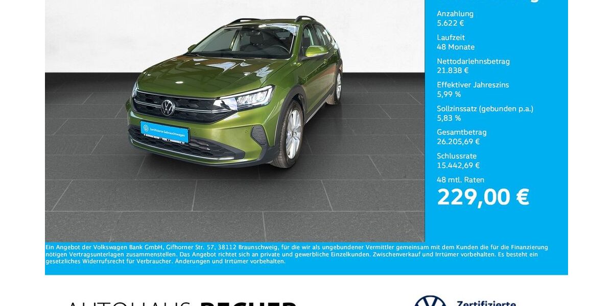 VW Taigo 4.723 km 27.460 &euro; Wesel 46485