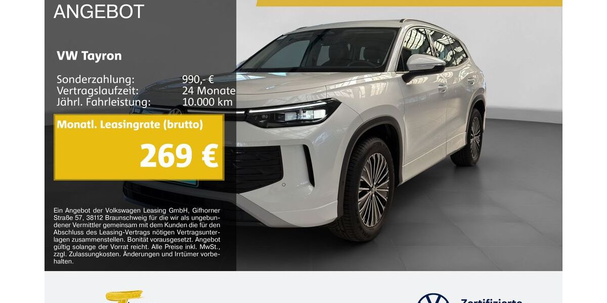 VW Tayron 25.557 km 34.590 &euro; Gelsenkirchen 45888