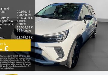 Opel Crossland (X) 4.206 km 20.460 &euro; Recklinghausen 45663