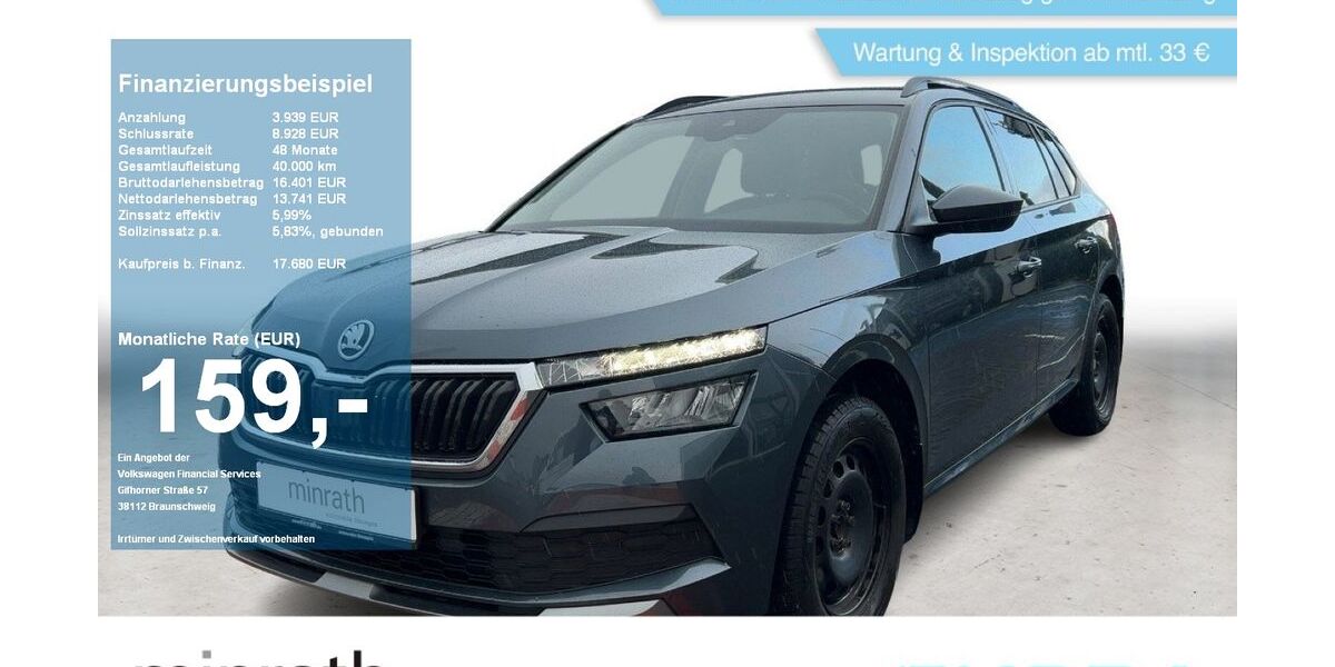 Skoda Kamiq 60.907 km 16.920 &euro; Moers 47441