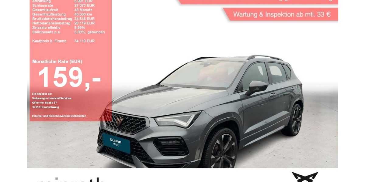 Cupra Ateca 24.963 km 33.360 &euro; Moers-Hülsdonk 47441
