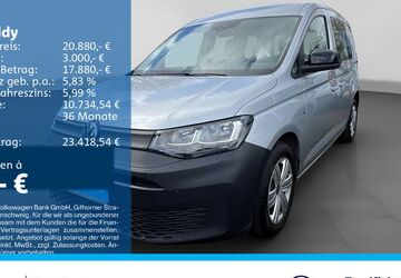 VW Caddy 68.759 km 20.440 &euro; Recklinghausen 45663