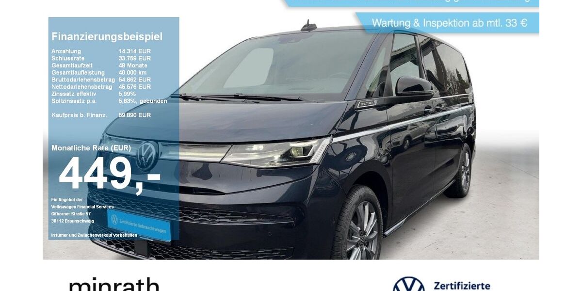 VW T7 Multivan 8.342 km 59.630 &euro; Moers 47441