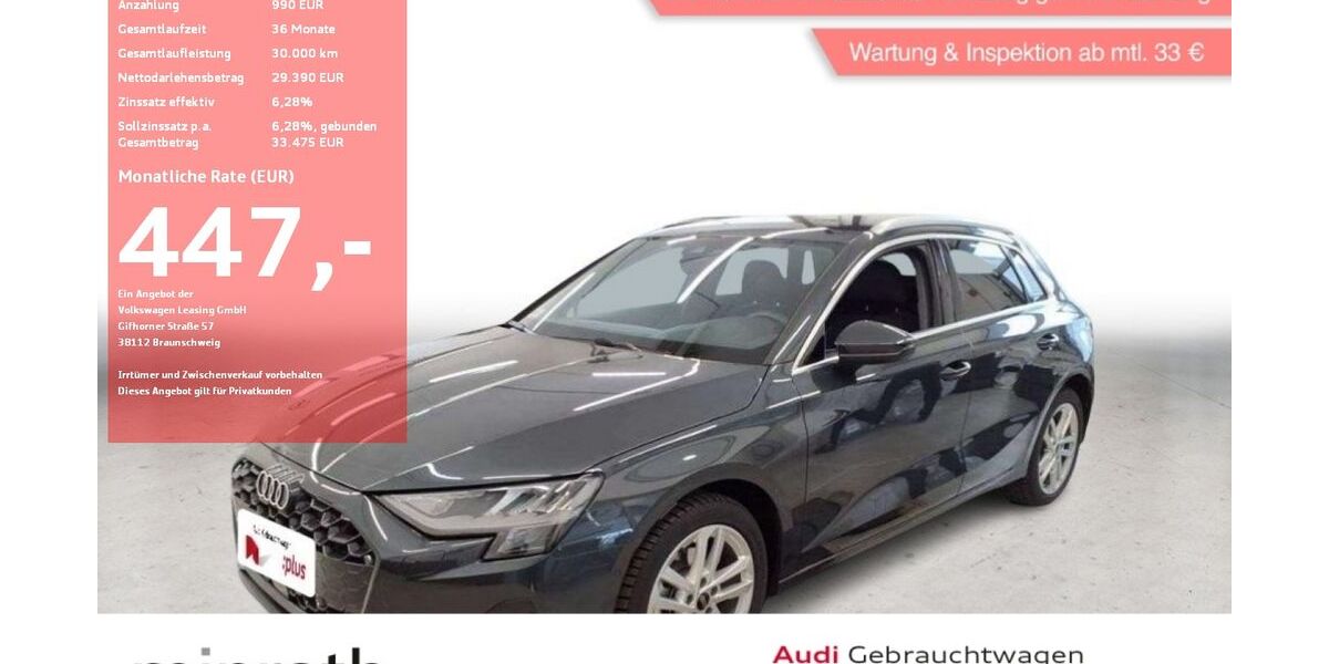 Audi A3 16.438 km 28.980 &euro; Moers-Hülsdonk 47441