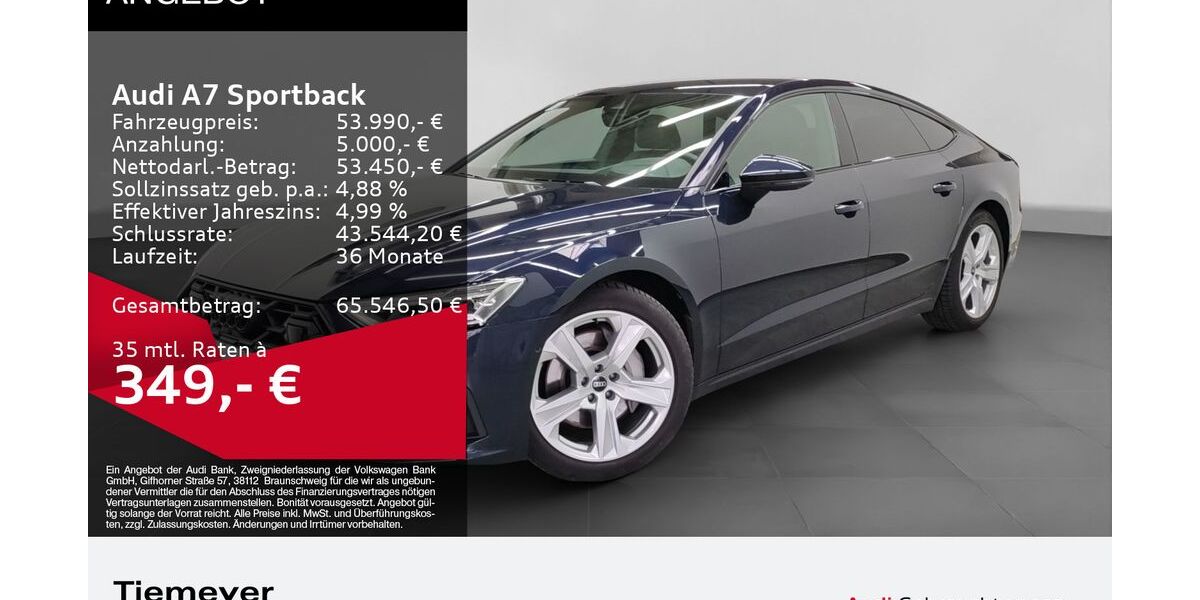 Audi A7 26.348 km 53.450 &euro; Bochum 44809