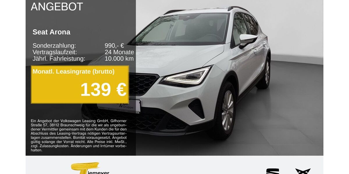 Seat Arona 23.376 km 21.640 &euro; Gelsenkirchen OT Beckhausen 45899