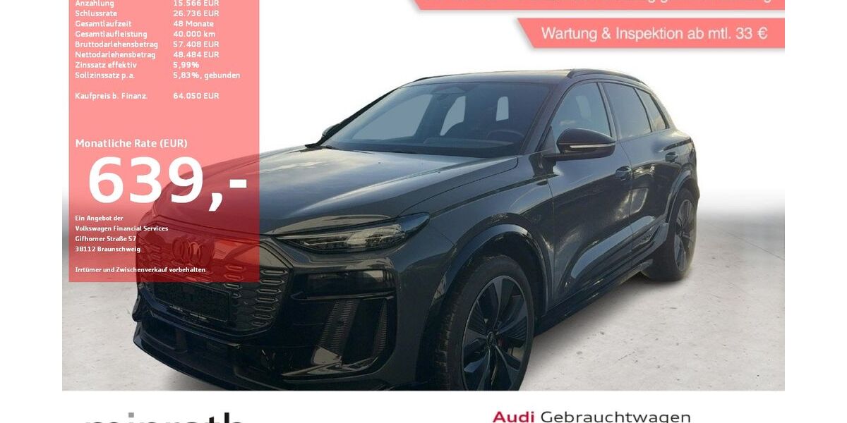 Audi Q6 e-tron 13.553 km 63.520 &euro; Moers-Hülsdonk 47441