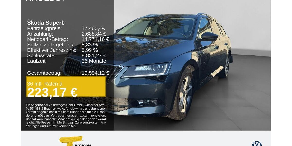 Skoda Superb 110.038 km 16.980 &euro; Recklinghausen 45663