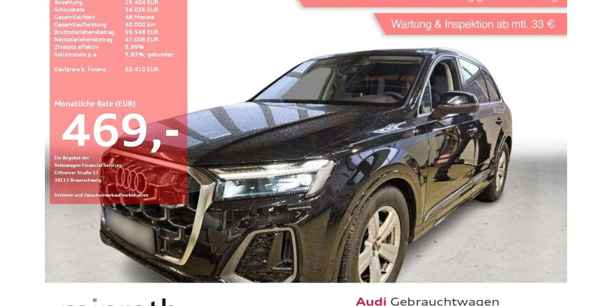 Audi Q7 6.048 km 61.410 &euro; Moers-Hülsdonk 47441