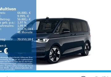 VW T7 Multivan 20.262 km 66.880 &euro; Recklinghausen 45663