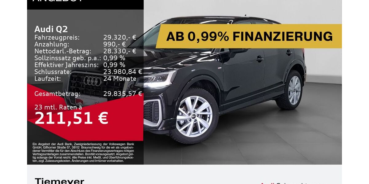 Audi Q2 20.418 km 27.740 &euro; Bochum 44809