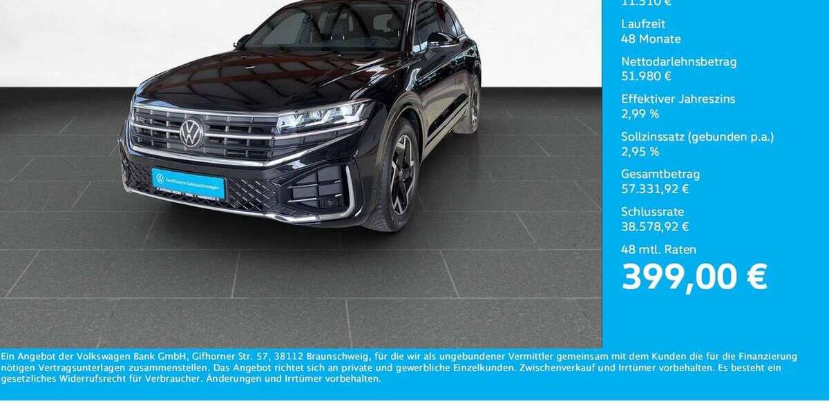 VW Touareg 28.447 km 63.490 &euro; Wesel 46485
