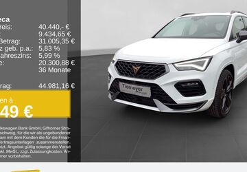 Cupra Ateca 14.149 km 41.820 &euro; Bochum 44892