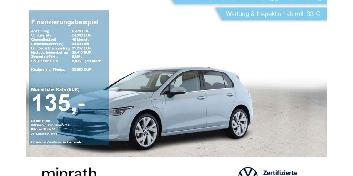 VW Golf 7.976 km 33.360 &euro; Moers 47441