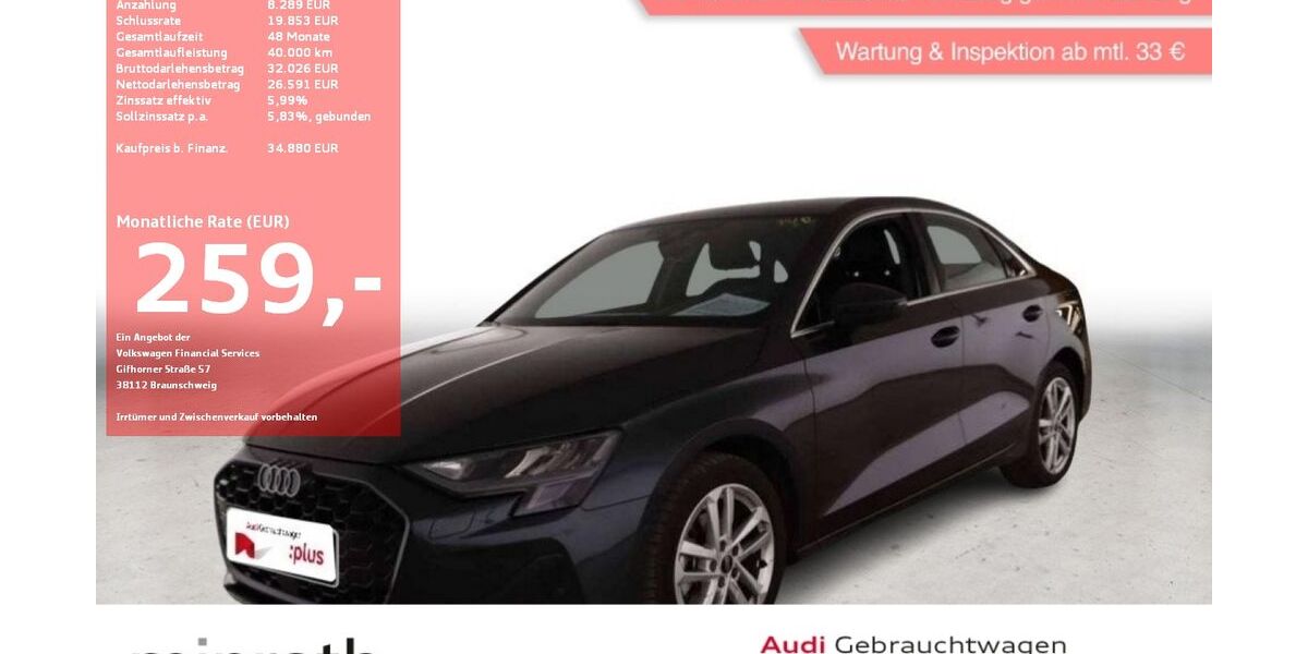 Audi A3 27.577 km 33.880 &euro; Moers-Hülsdonk 47441