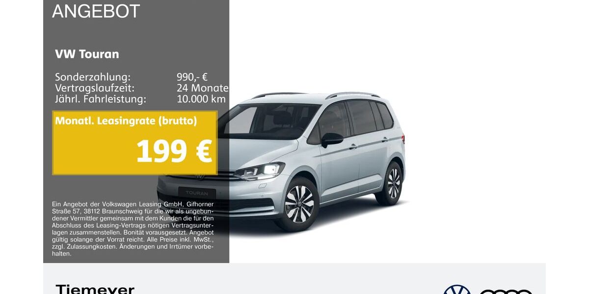 VW Touran 12.684 km 29.840 &euro; Gelsenkirchen 45894