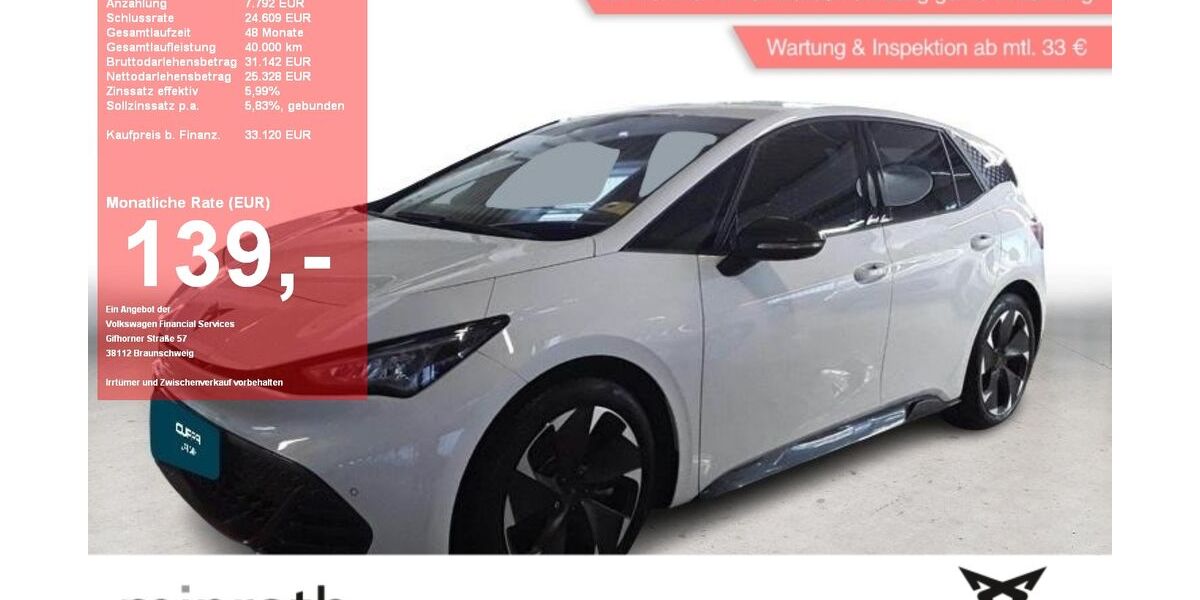 Cupra Born 21.973 km 32.860 &euro; Moers-Hülsdonk 47441