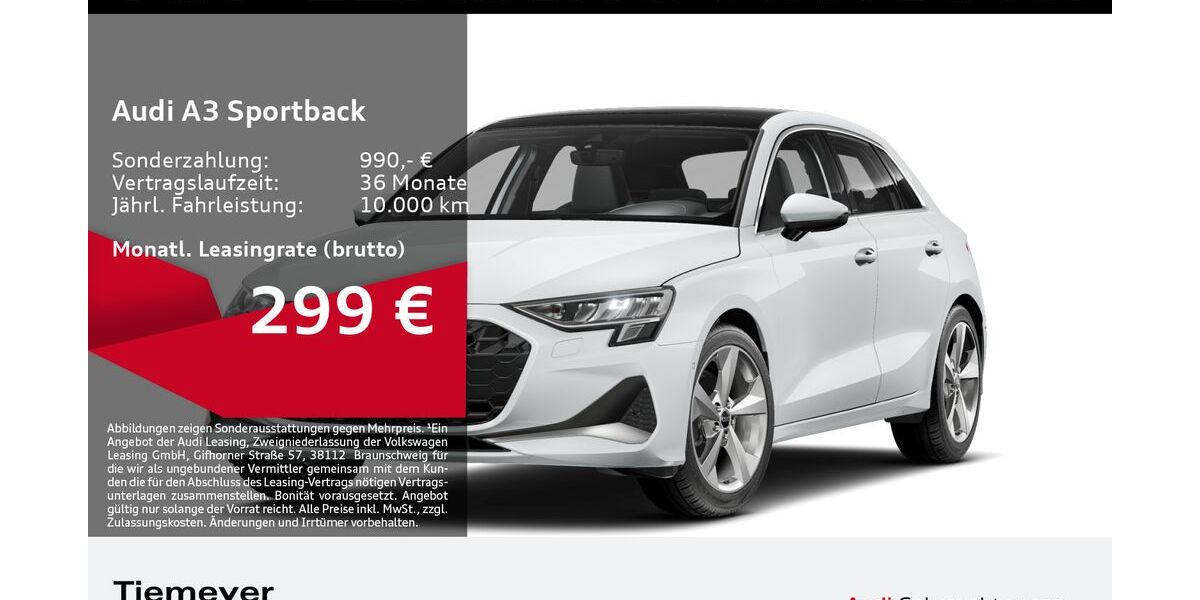 Audi A3 5.302 km 34.140 &euro; Gelsenkirchen 45894