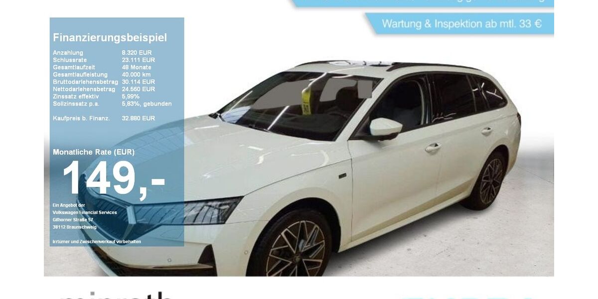 Skoda Octavia 15.308 km 32.880 &euro; Moers 47441