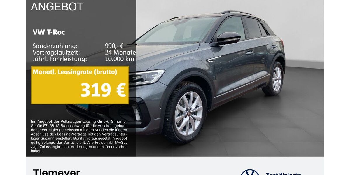 VW T-Roc 3.237 km 33.290 &euro; Bochum 44892