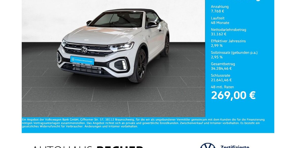 VW T-Roc 10.470 km 38.930 &euro; Wesel 46485