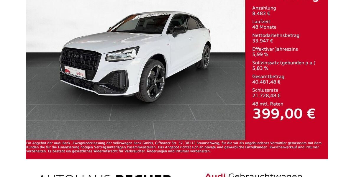 Audi Q2 7.000 km 42.430 &euro; Wesel 46485