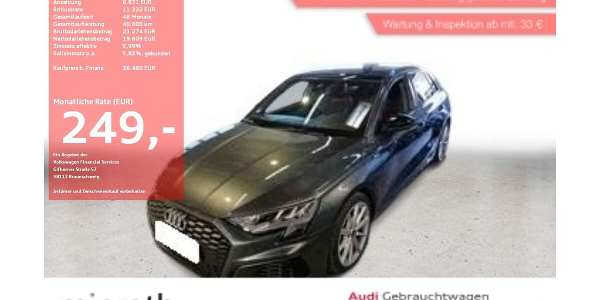Audi A3 67.753 km 25.980 &euro; Moers-Hülsdonk 47441