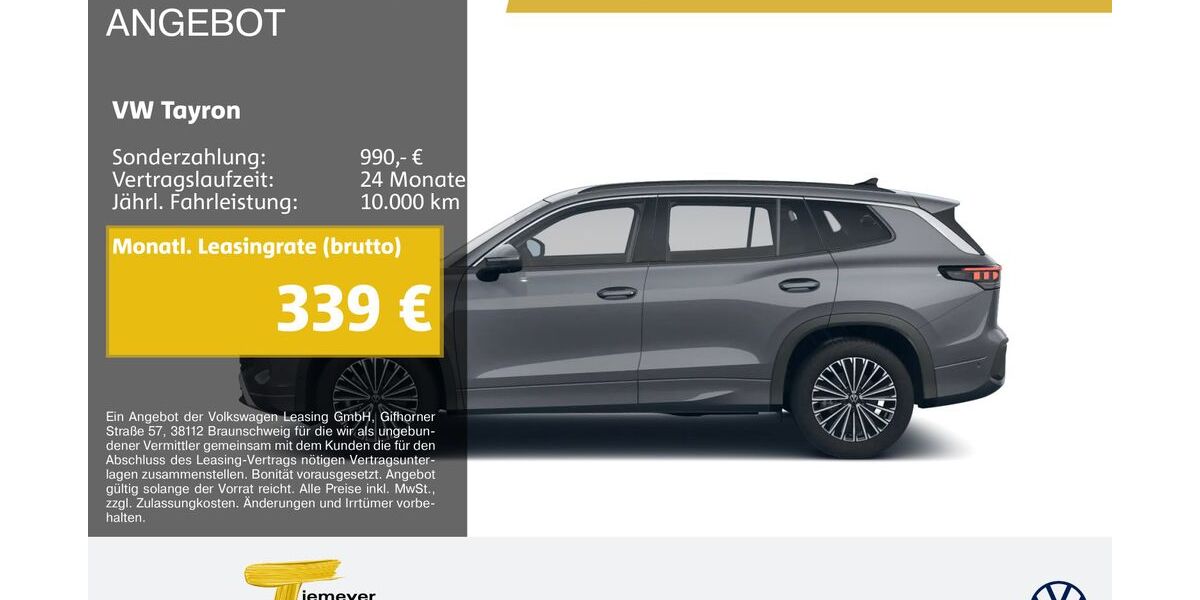 VW Tayron 26.573 km 39.630 &euro; Bochum 44892