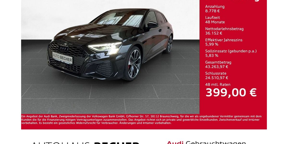 Audi A3 8.500 km 44.930 &euro; Wesel 46485