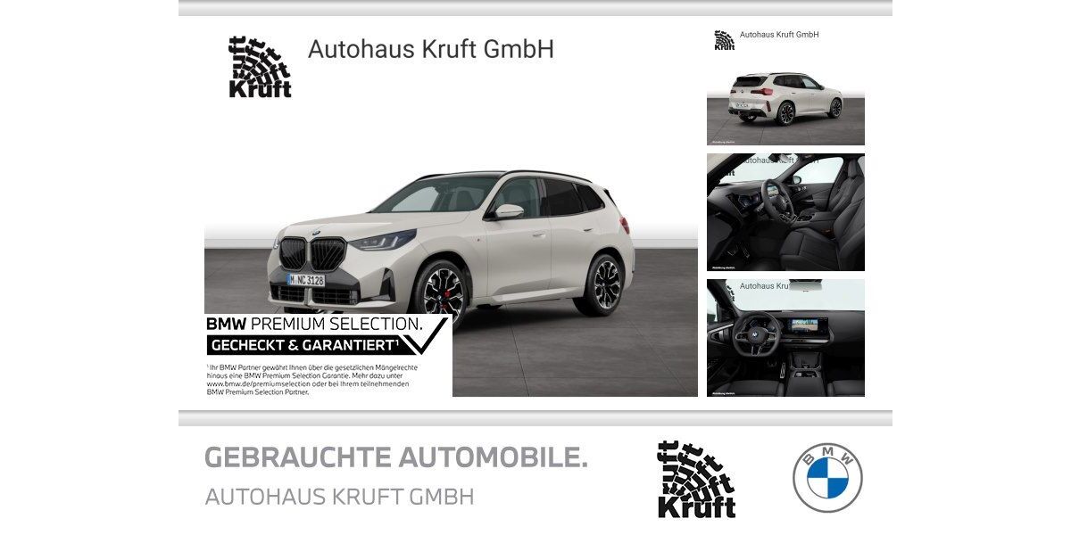 BMW X3 21.951 km 55.555 &euro; Oberhausen 46117